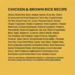 BeNatural Chicken Kibble Ingredients