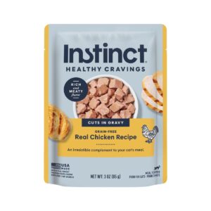 [Pre-order] Instinct Healthy Cravings Grain-Free Chicken Wet Cat Food Topper