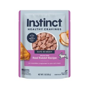 [Pre-order] Instinct Healthy Cravings Grain-Free Rabbit Wet Cat Food Topper