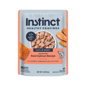 Instinct Healthy Cravings Grain Free Salmon Wet Cat Food Topper