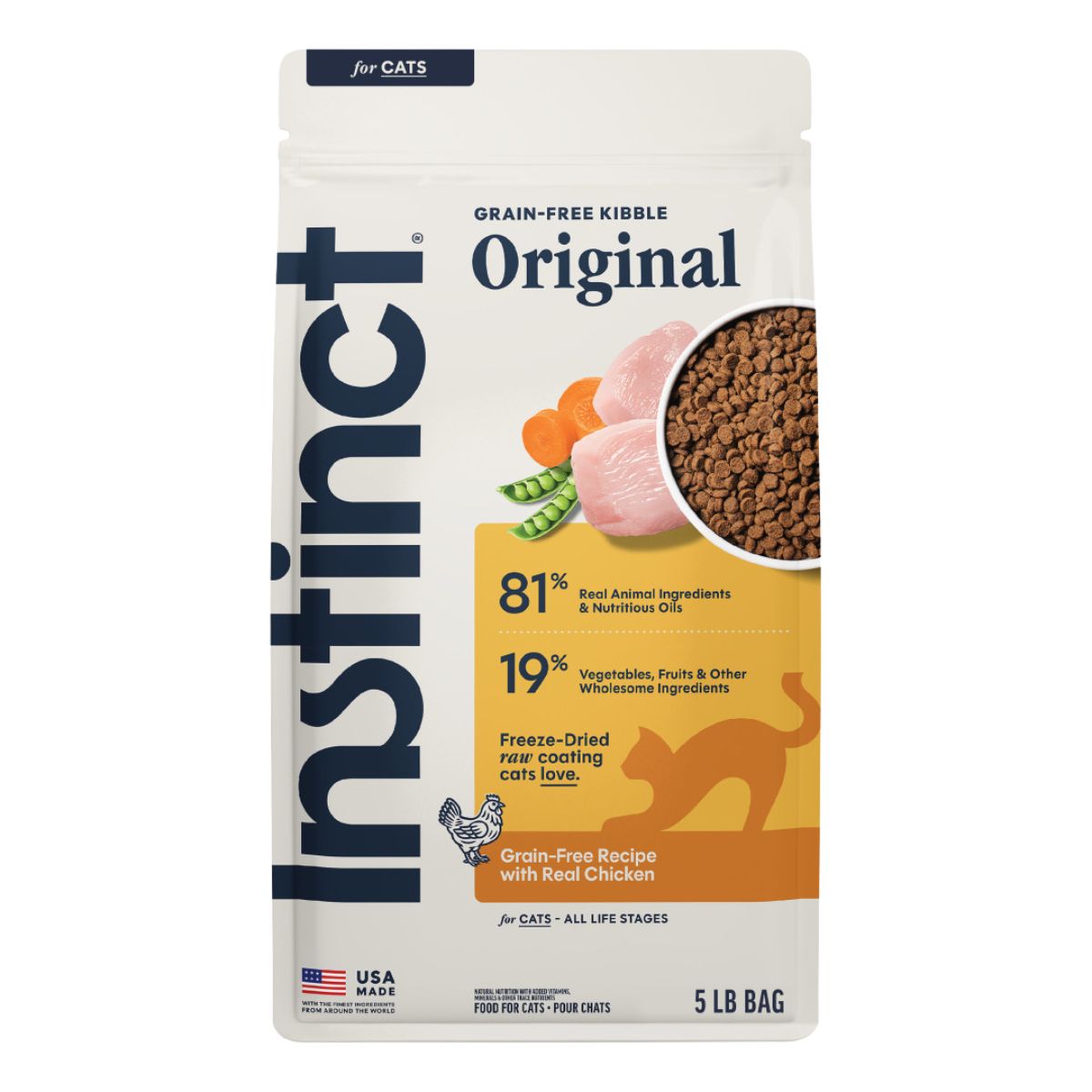 Instinct Original Grain-Free Recipe with Real Chicken Dry Cat Food