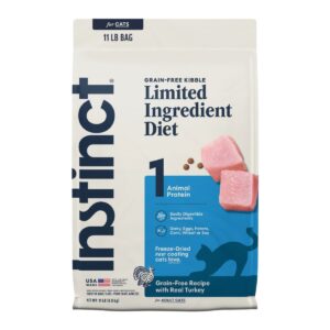 Instinct Limited Ingredient Diet Turkey Dry Cat Food, 11 lb. Bag