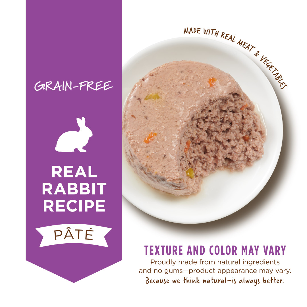 Rabbit wet hot sale cat food