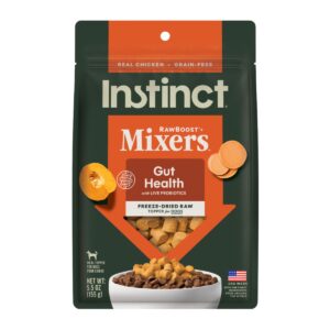 [Pre-order] Instinct Freeze-Dried Raw Boost Mixers Grain Free Gut Health Recipe Dog Food Topper