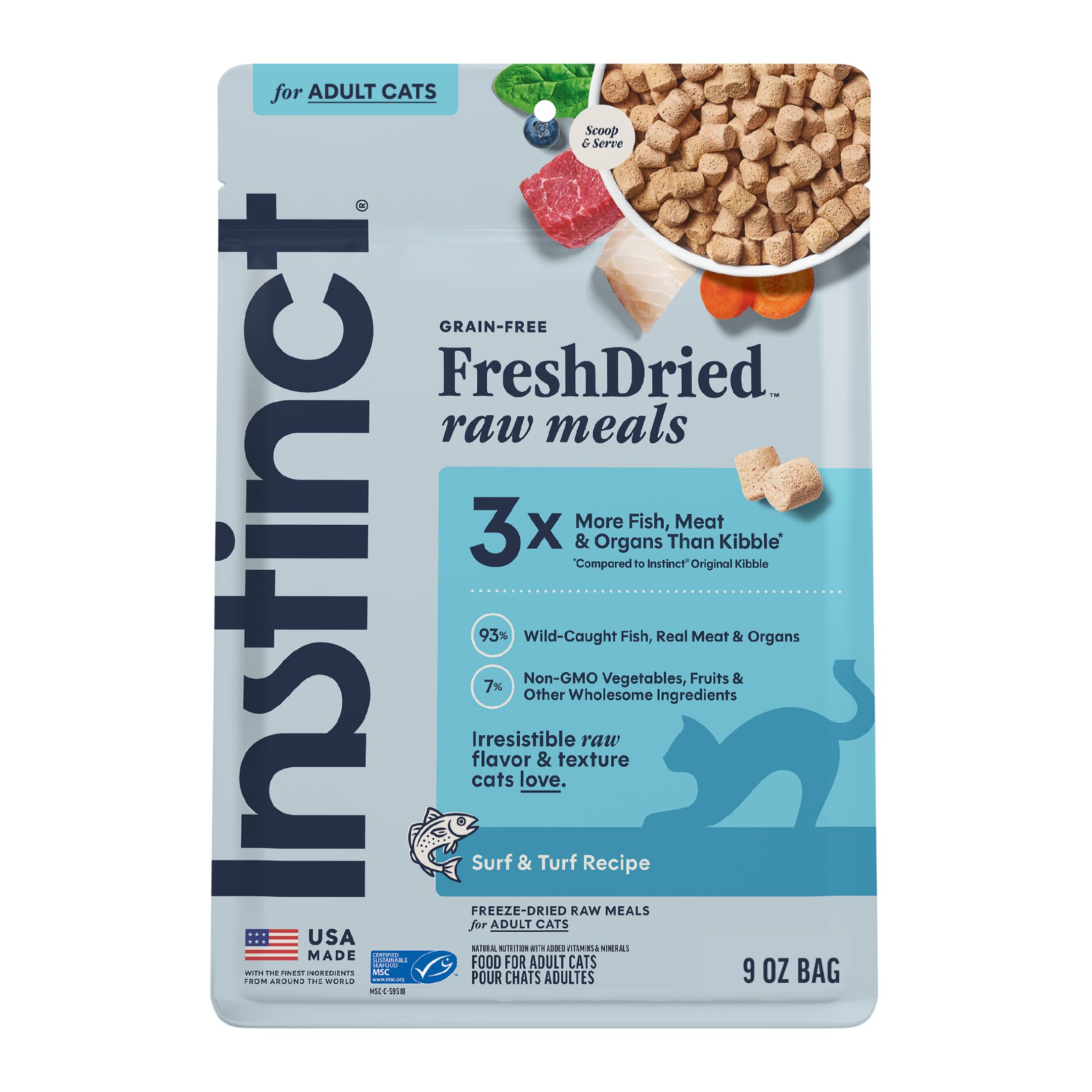 9oz Pollock Raw Meals Listing