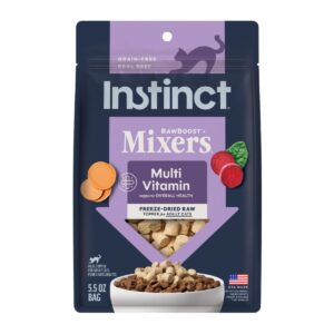 [Pre-order] Instinct Raw Boost Mixers Multivitamin Cats Topper, 5.5 oz. Bag
