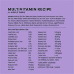 Instinct Raw Boost Mixers Multivitamin Dogs Freeze-Dried Food Topper, 5.5 oz. Bag 8 Dog Multivitamin Mixers 5.5oz Ingredients