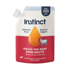 Instinct Grass-Fed Beef Bone Broth for Cats, 16 oz
